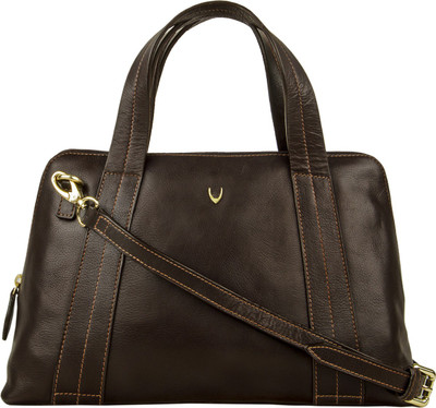 

Hidesign Women Formal Brown Genuine Leather Sling Bag
