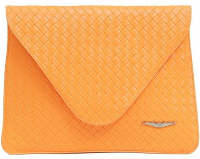 

Lino Perros Women Casual Orange PU Sling Bag