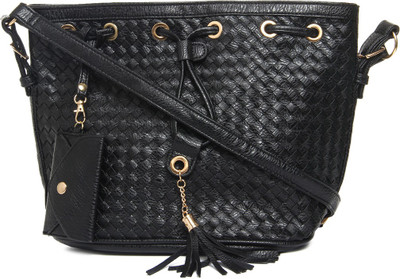 

Vero Couture Women Casual Black PU Sling Bag
