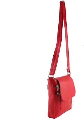 

31st Street Women Formal Red Leatherette Sling Bag