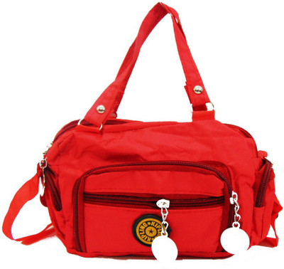 

Genpurs Girls Casual Red Rexine Sling Bag