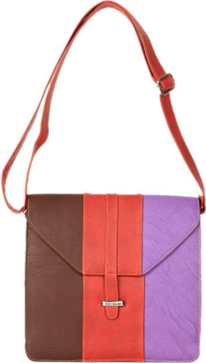 

Miss Sunshine Women Casual Red PU Sling Bag