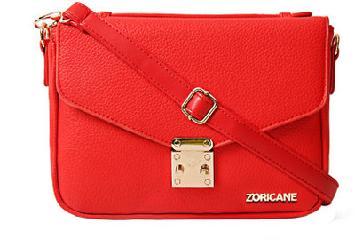 

Zoricane Women Casual Red PU Sling Bag