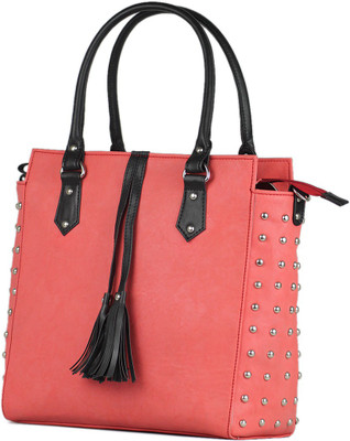 

AFRE Women Casual Pink PU Hand-held Bag