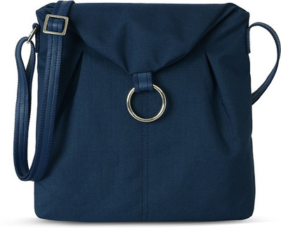 

Baggit Women Casual Blue Nylon Sling Bag