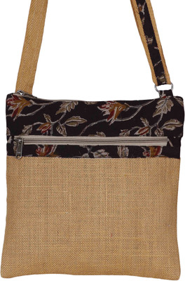 

Jute Tree Girls Casual Multicolor Jute Sling Bag