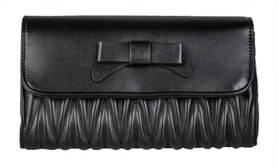 

Abrazo Girls Casual Black PU Sling Bag