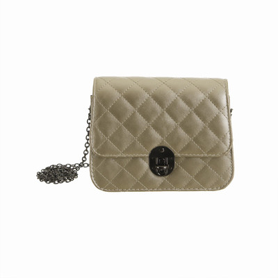 

Peaubella Girls Casual Gold PU Sling Bag