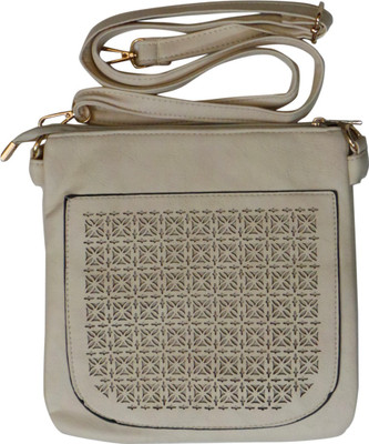 

Bhamini Women Brown PU Sling Bag