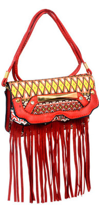 

Bags Craze Women Casual Maroon PU Sling Bag