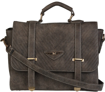 

Lino Perros Women Casual Brown Leatherette Sling Bag