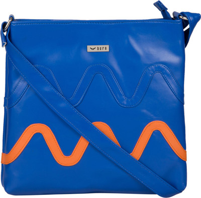 

Bern Girls Casual Blue, Orange PU Sling Bag