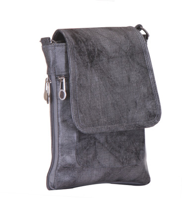 

Skyways Men & Women Casual Grey Leatherette Sling Bag