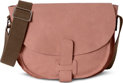 

Baggit Women Casual Pink Rexine Sling Bag