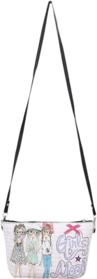 

Heels & Handles Women Casual Multicolor PU Sling Bag