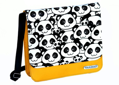 

Hazel Fashion Girls Casual Yellow PU Sling Bag