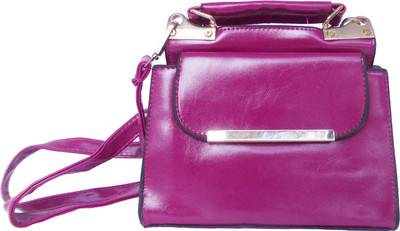 

Feliza Women Casual Purple Leatherette Sling Bag