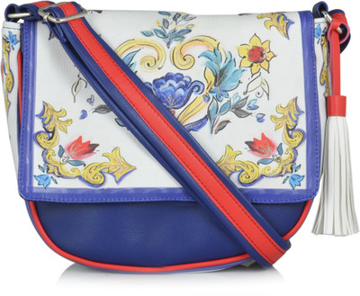 

Shaun Design Women Multicolor Leatherette Sling Bag