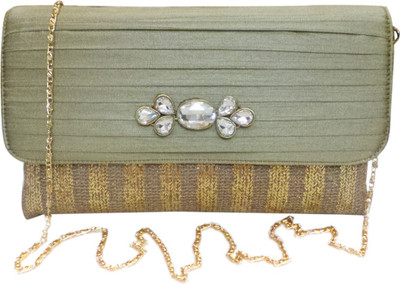 

Bhamini Party Gold Clutch
