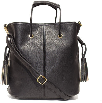 

Joker & Witch Women Formal Black PU Sling Bag