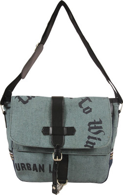 

The Jute Shop Women Casual Grey Cotton Sling Bag