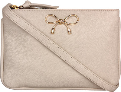 

Mastani Women Casual Beige PU Sling Bag