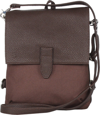 

Walletsnbags Messenger Bag(Brown)