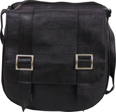 

Estoss Women Black PU Sling Bag