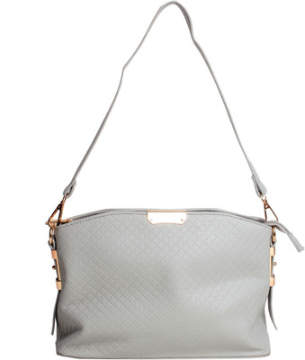 

Reedra Women Casual Grey PU Sling Bag