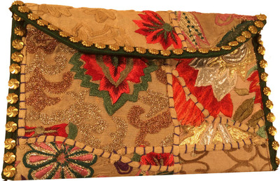 

Minky's Decor Men & Women Casual Beige, Multicolor Cotton Sling Bag
