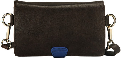 

Justanned Women Formal Brown Genuine Leather Sling Bag