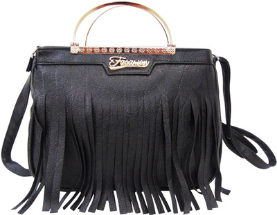 

Estoss Women Black PU Sling Bag