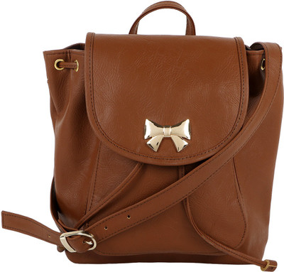 

Berrypeckers Women Casual Brown PU Sling Bag