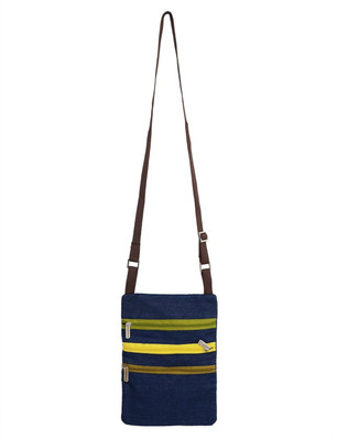 

Bagaholics Men & Women Casual Multicolor Denim Sling Bag