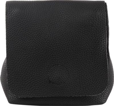 

Tamirha Women Black Rexine Sling Bag