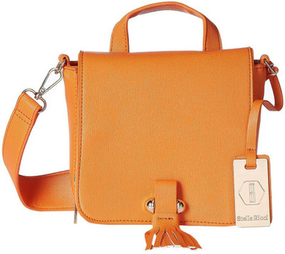 Stella Ricci Women Casual Orange PU Sling Bag