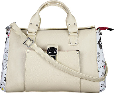 

Zaera Women Casual Beige PU Sling Bag