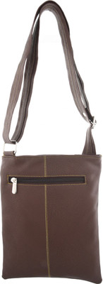 

Fashion Leather Women Casual Brown Leatherette Messenger Bag