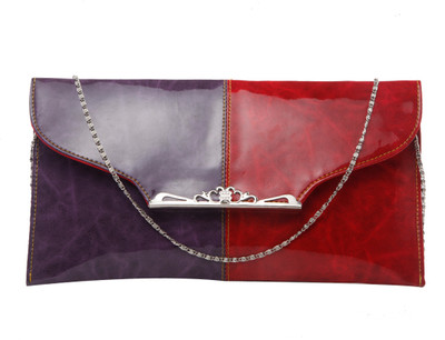 

Skyways Women Evening/Party Multicolor PU Sling Bag