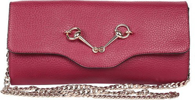 

Trendberry Women Maroon PU Sling Bag