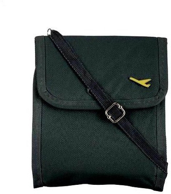 

Manglam Girls Casual Black Canvas Sling Bag