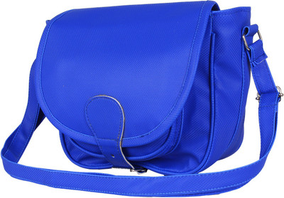 

Cottage Accessories Girls Blue PU Sling Bag