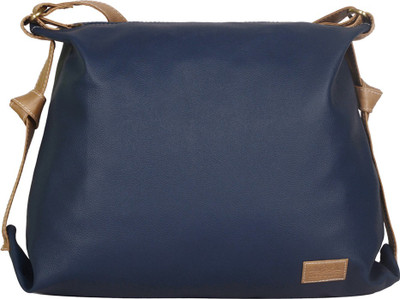 

LAPIS-O- LUPO Women Casual Blue PU Sling Bag