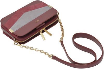 

RI2K Girls Evening/Party Multicolor Genuine Leather Sling Bag