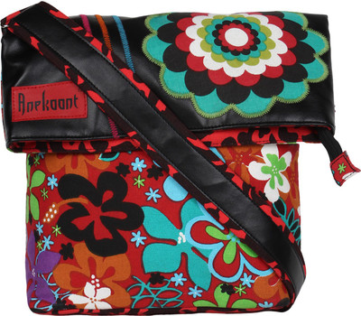 

Anekaant Women Casual Multicolor Canvas Sling Bag