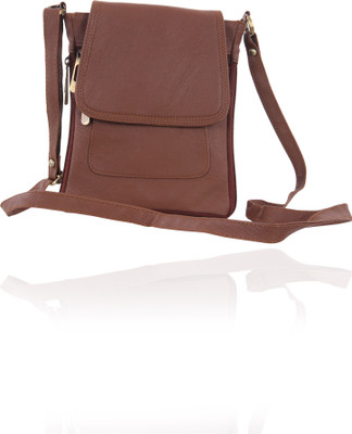 

Alessia Women Casual Tan PU Sling Bag