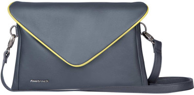

Fastrack Women Casual Grey PU Sling Bag