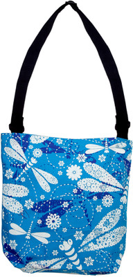 

Kanvas Katha Women Casual Blue Canvas Sling Bag