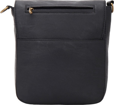 

Purseus Women Casual Black PU Sling Bag