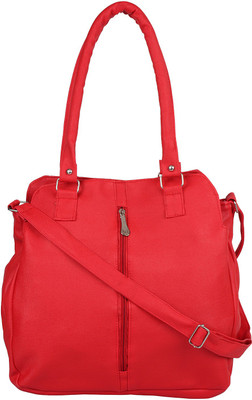 Gracetop Women Casual Red Linen Sling Bag